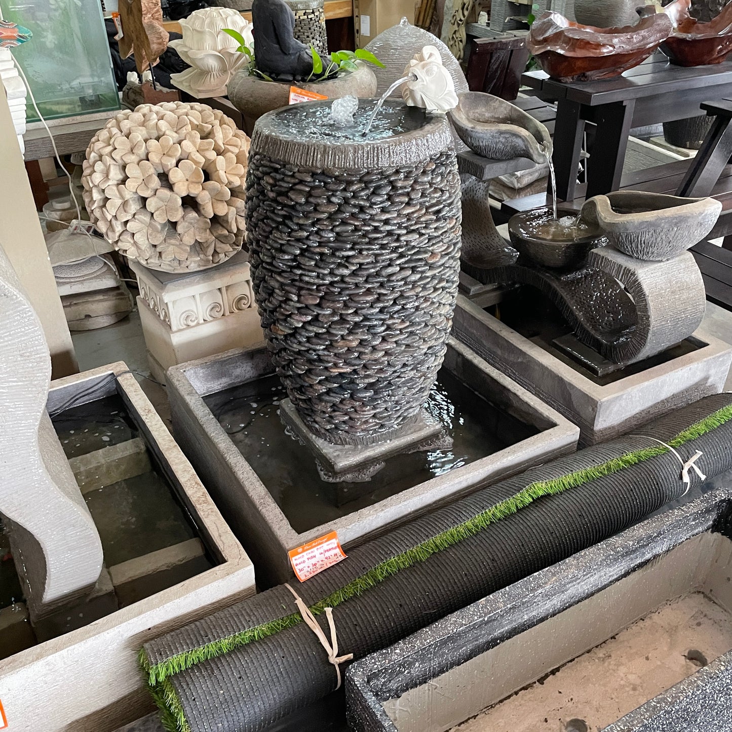 Gold Coin Pot Water Feature