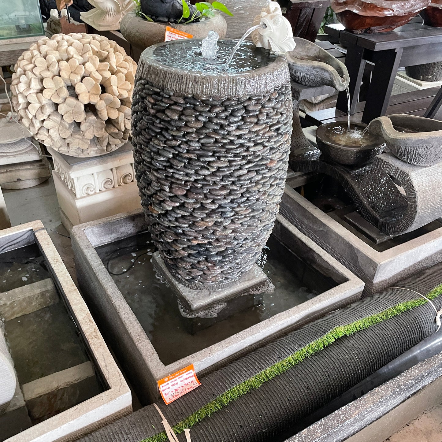 Gold Coin Pot Water Feature