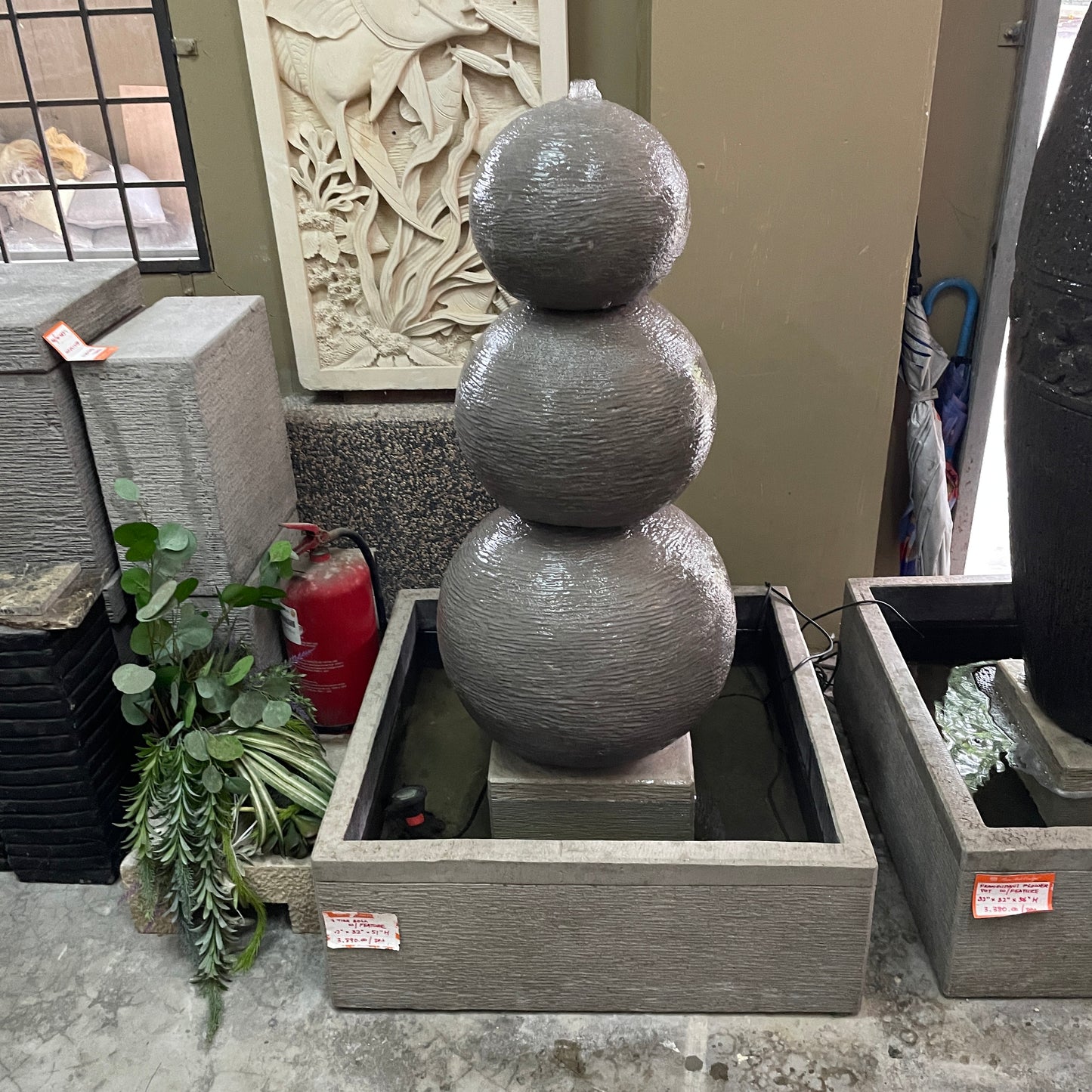 3 Tier Bola Water Feature