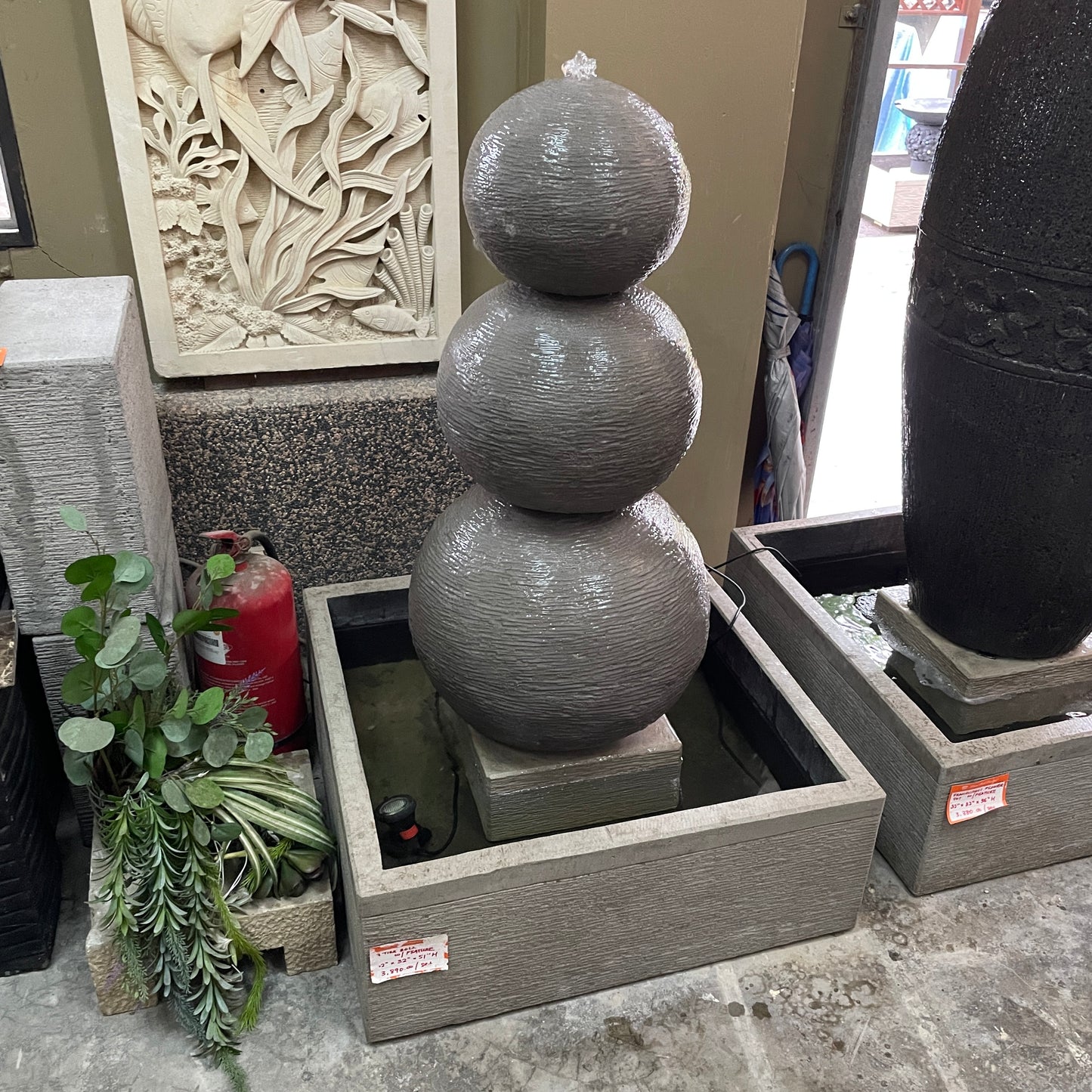 3 Tier Bola Water Feature