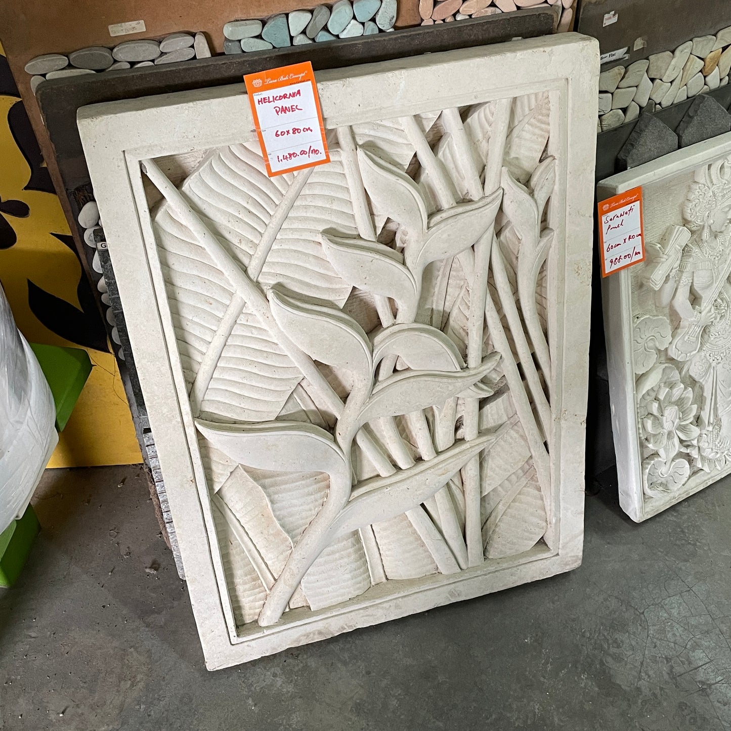 Heliconia Panel 60cm x 80cm